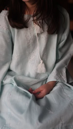 oni kids pastel blue dress